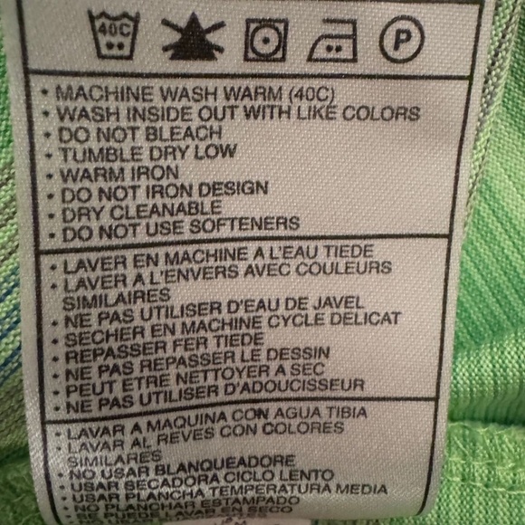 Vintage Nike Tiger Woods Collection Green Striped Golf Polo Shirt – Size M - Picture 7 of 9